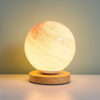 3D USB Powered Glass Planet Lamp