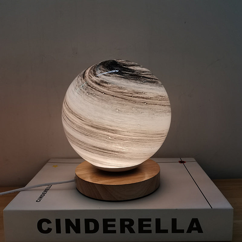 3D USB Powered Glass Planet Lamp