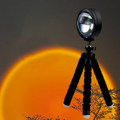 Sponge Tripod Photography Sunset Lamp