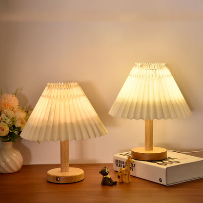 Pleated Table Lamp