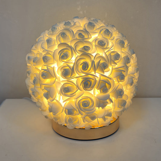 Rose Flower LED Table Lamp