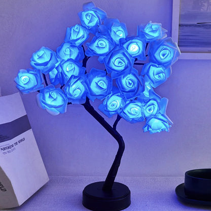 24 LED Rose Table Lamp