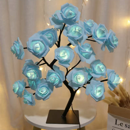 24 LED Rose Table Lamp