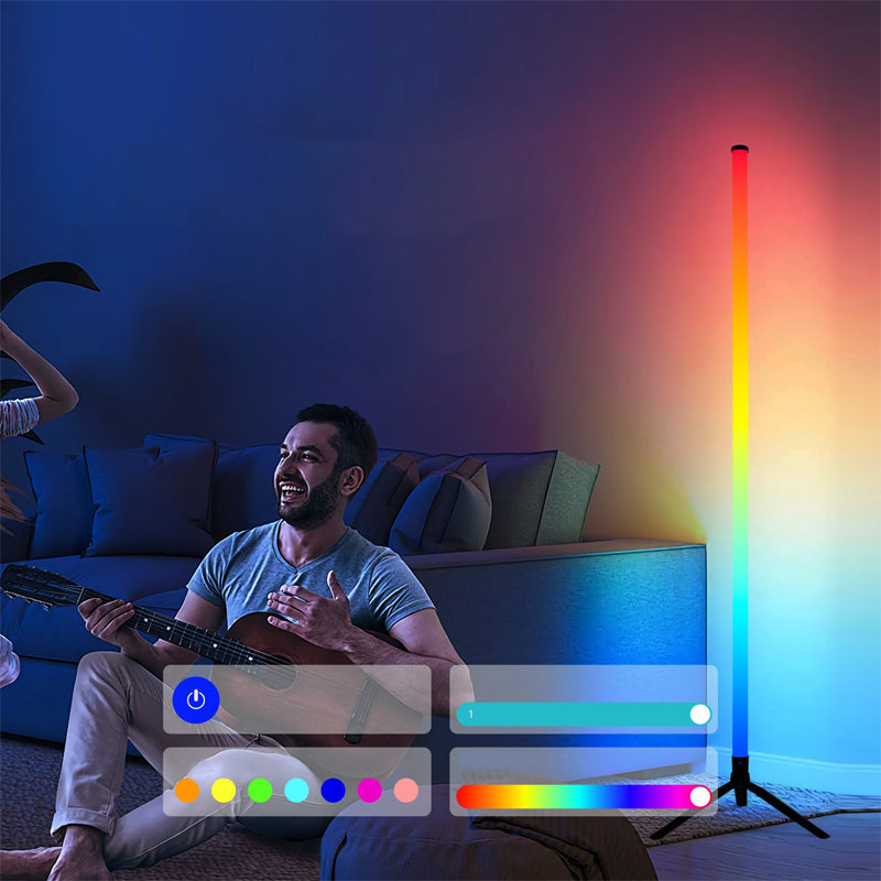 RGB LED Floor Ambient Lamps