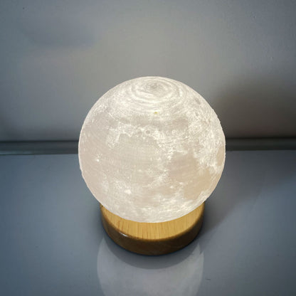 3D USB Powered Glass Planet Lamp