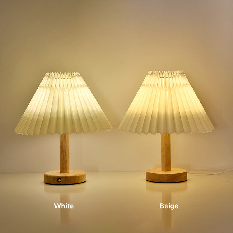 Pleated Table Lamp