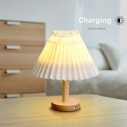 Pleated Table Lamp