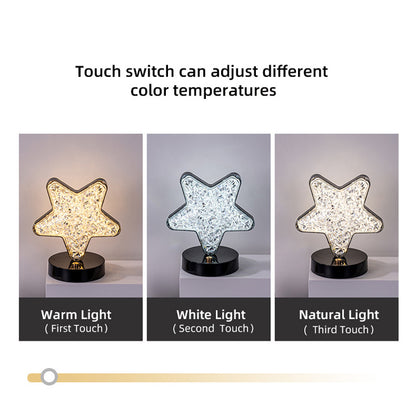 Crystal Touch Dimming Table Lamp