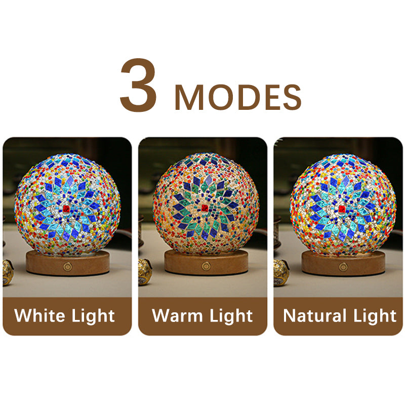 Mosaic Glass Bohemia Table Lamps