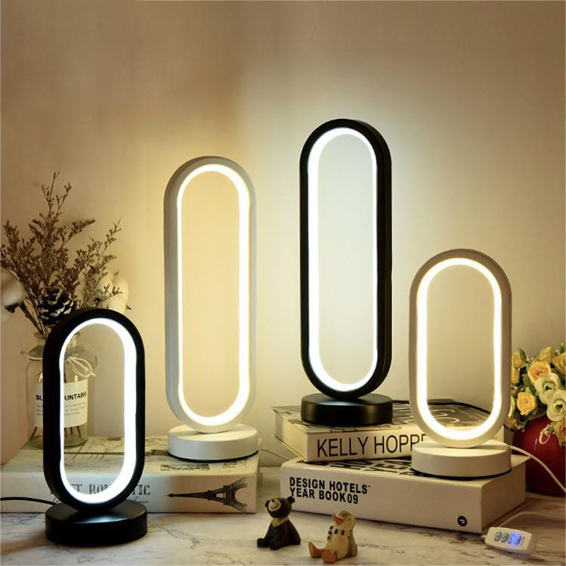 20CM LED Oval Table Lamp