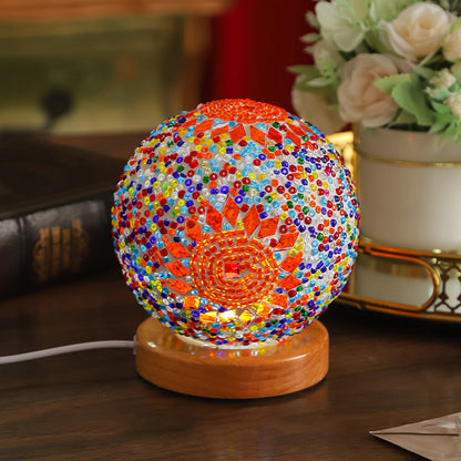 Mosaic Glass Bohemia Table Lamps