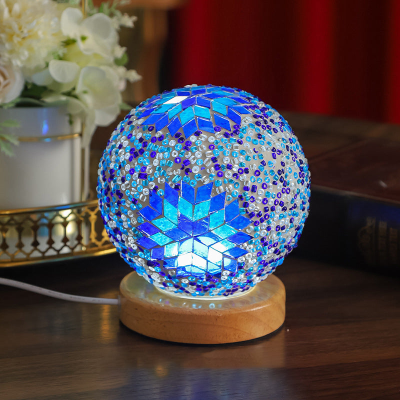 Mosaic Glass Bohemia Table Lamps