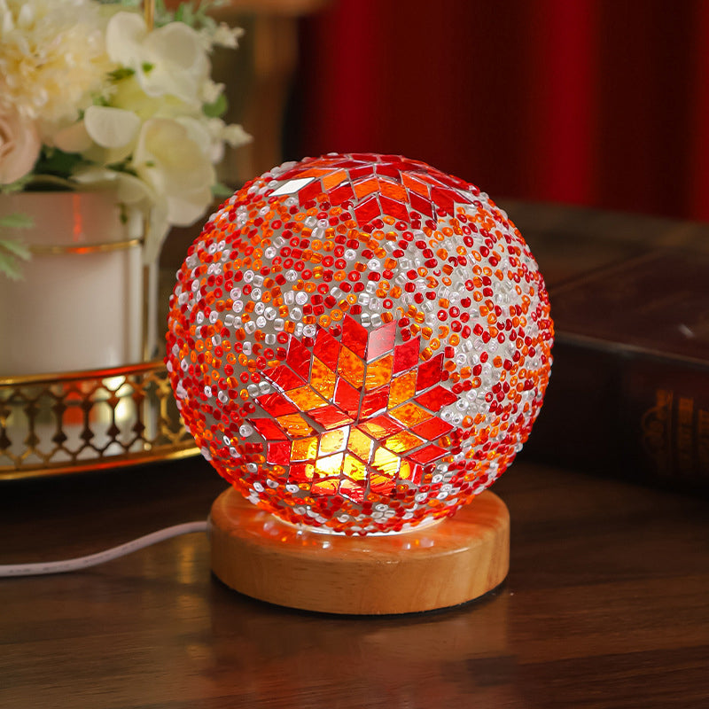 Mosaic Glass Bohemia Table Lamps