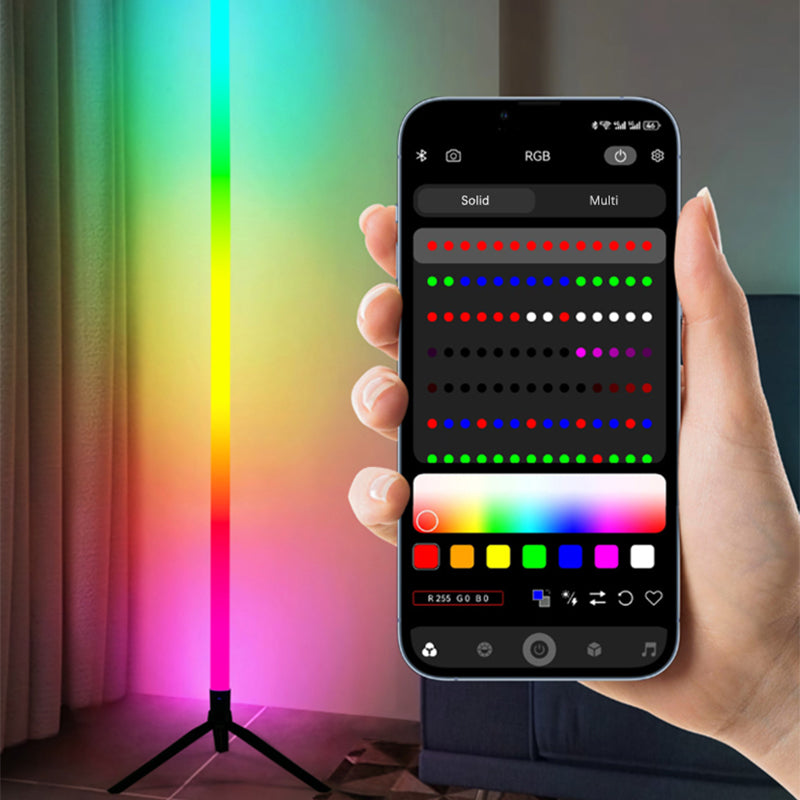 RGB LED Floor Ambient Lamps