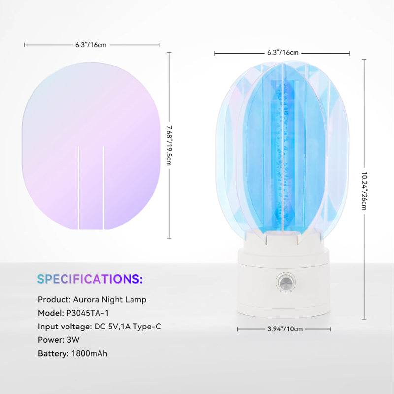 Aurora Affect Rechargeable Table Lamp