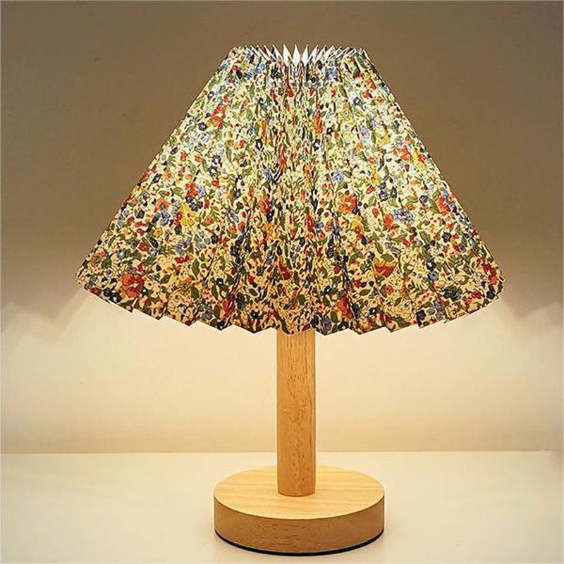 Pleated Table Lamp