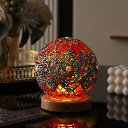 Mosaic Glass Moroccan Table Lamps