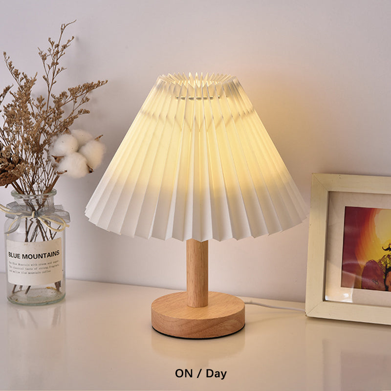 Pleated Table Lamp