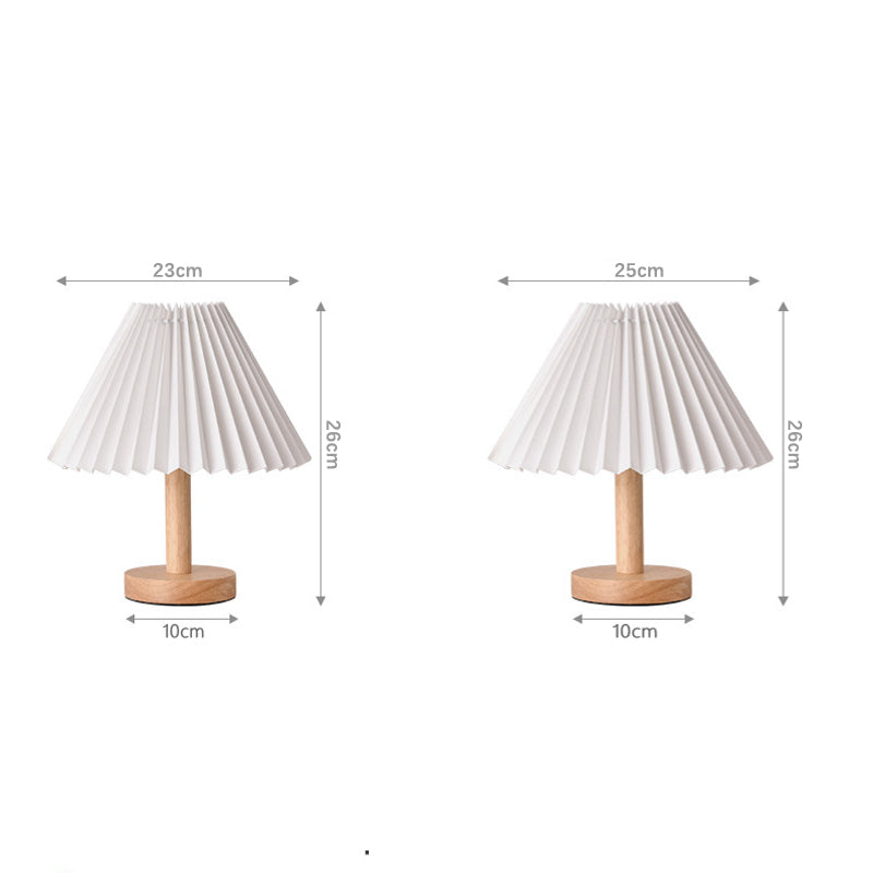 Pleated Table Lamp