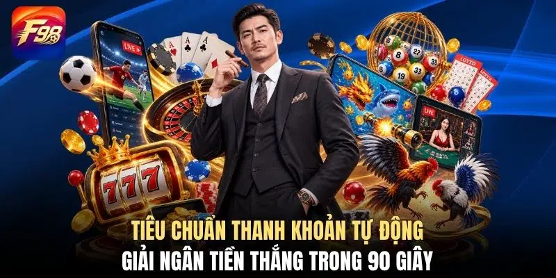 Tiêu chuẩn thanh khoản tự động giải ngân tiền thắng trong 90 giây
